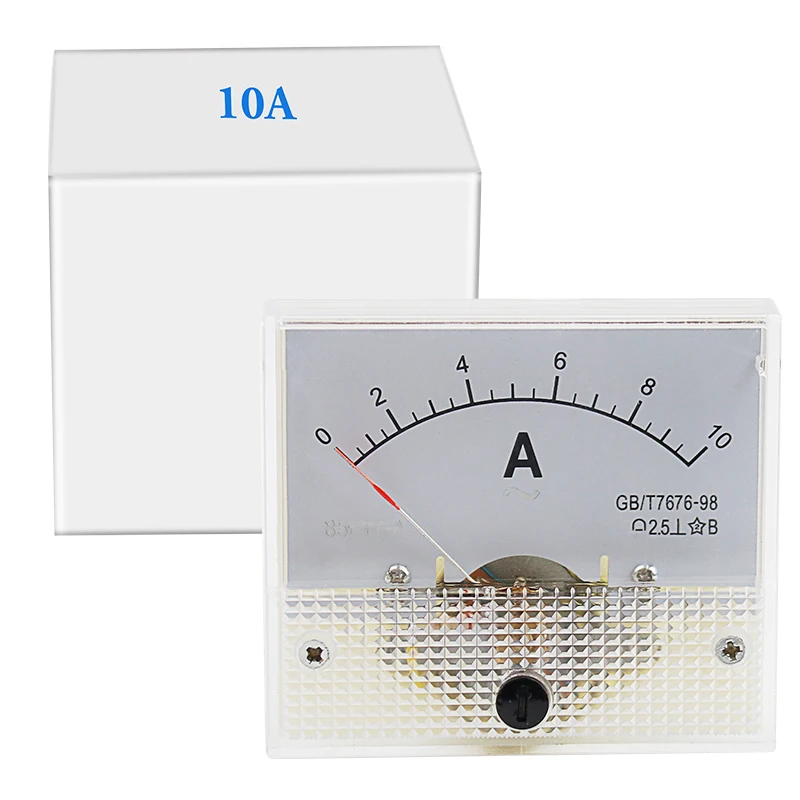 Ammeters 85C1-A Analog Amperemeter DC Panel Meter AMP Mechanical Current Mechanical