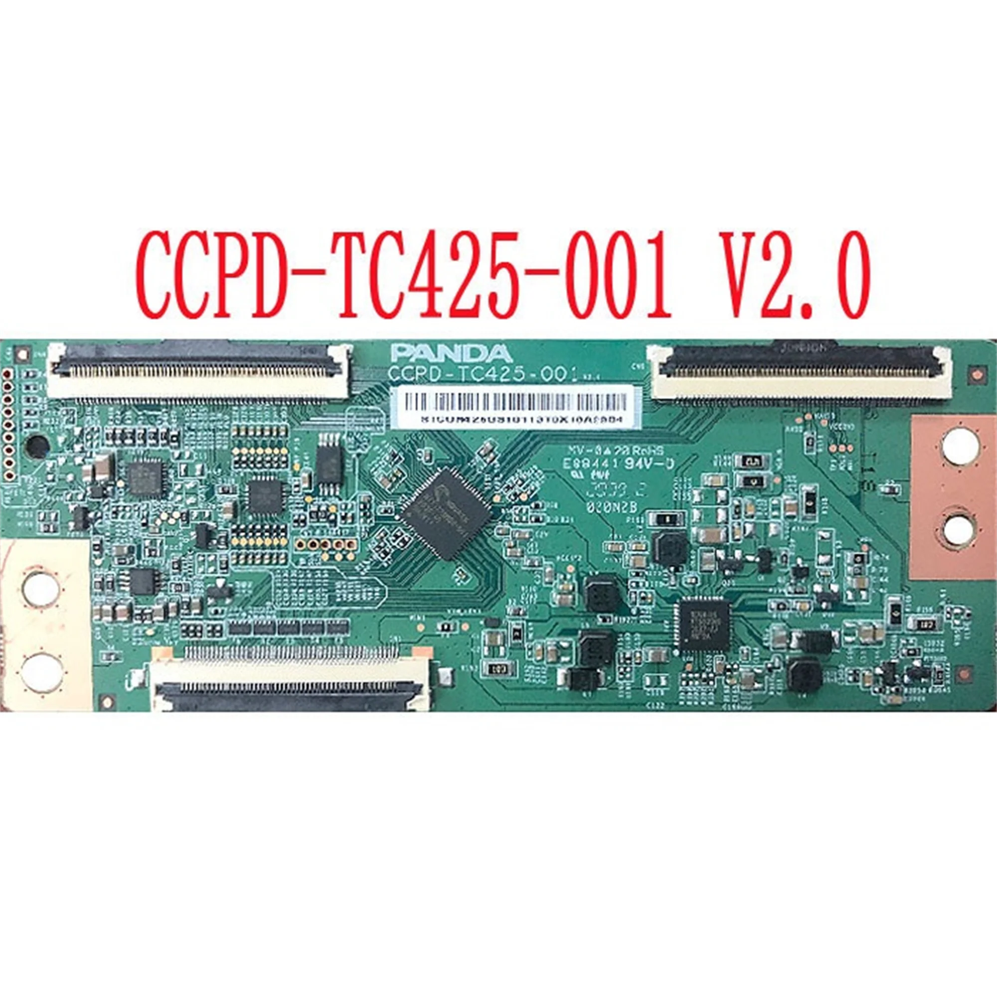 100% لوحة منطقية مجربة وأصلية CCPD-TC425-001 لوحة TCON لتلفزيون باندا 43 بوصة