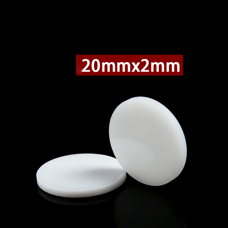 Punto de cristal blanco diámetro 20mm cocine vidrio difuso blanco filtro óptico personalizado