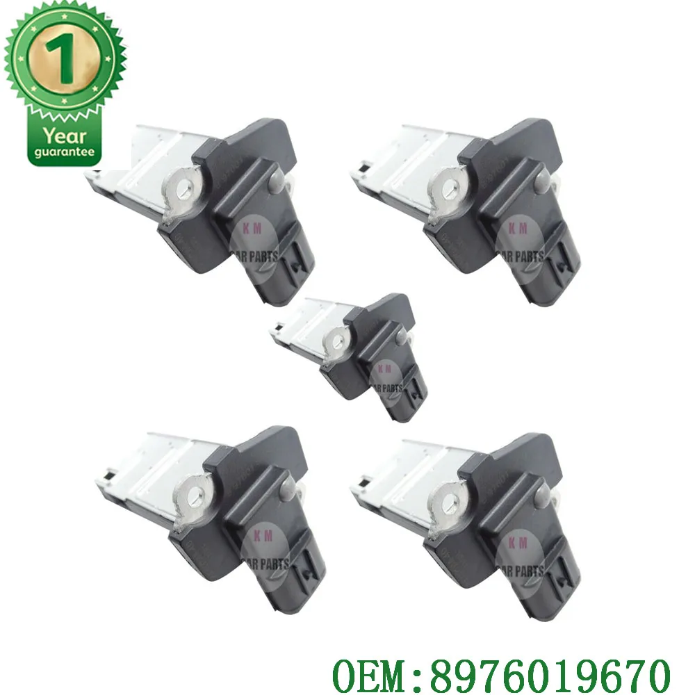 

5pcs NEW Mass Air Flow MAF Sensor 8976019670 For Isuzu D-Max Pickup 2.5 DiTD 3.0 D 4x4 2007-2012 AFH70M-40 8976019670