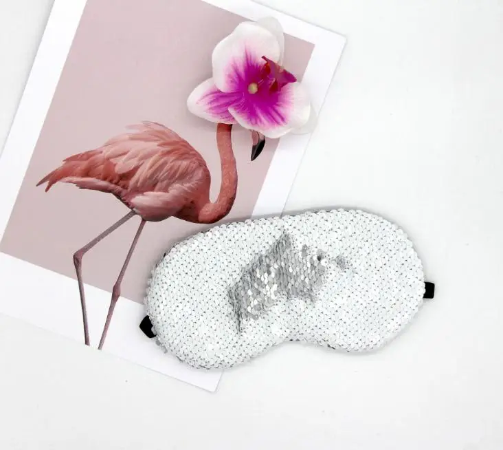 Sequins Sleeping Mask Adjustable Glitter Mermaid Reversible Magic Sequin Eye Mask Party Mask Party Favors For Home Party