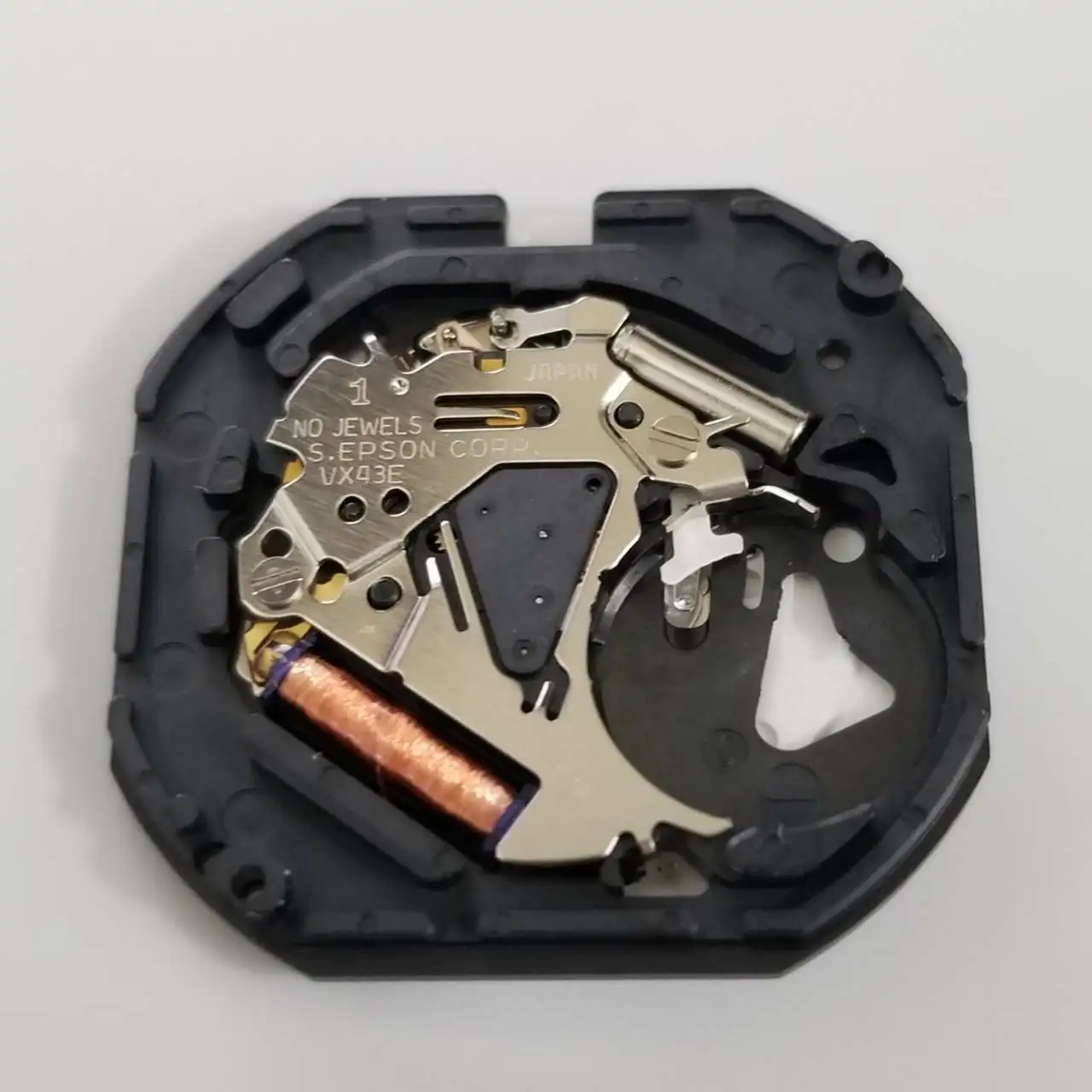 Vx43e Quarzuhr werk mit Tages datum Vorbau & Batterie für seiko 7 n43a v343 v348 v743 y143 Ersatz reparatur zubehör