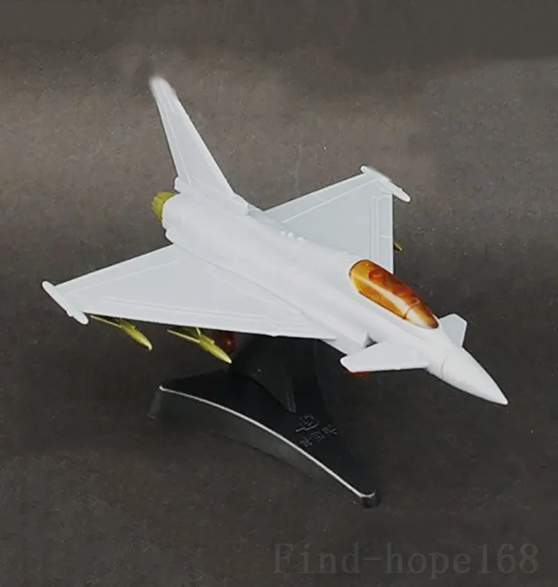 EF-2000 Eurofighter Typhoon 4D Fighter Modelo de montagem de quebra-cabeça