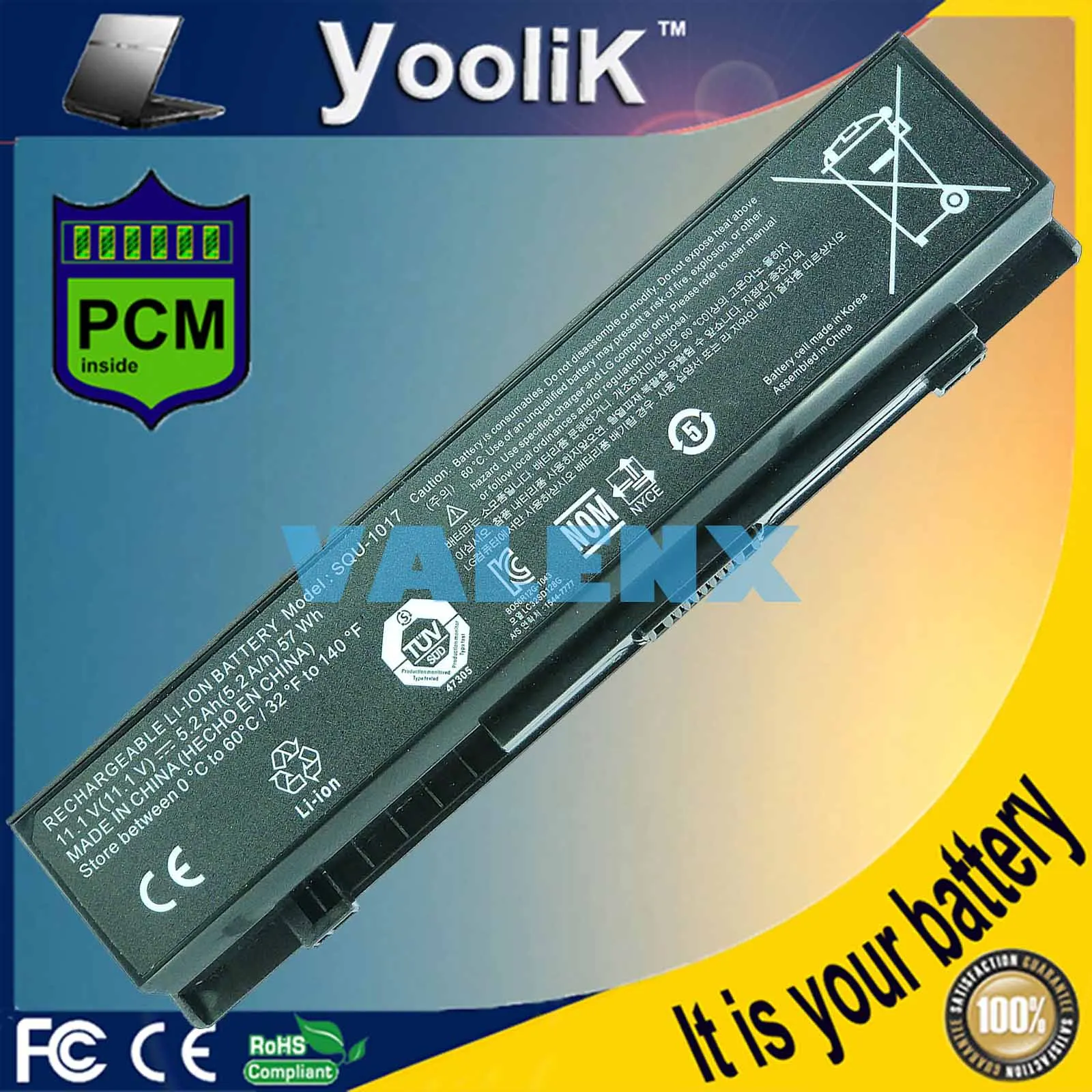 11.1V 57Wh New CQB918 Laptop Battery for E217462 SQU-1017 S430 S530 P420 S425 S525 S535 PD420