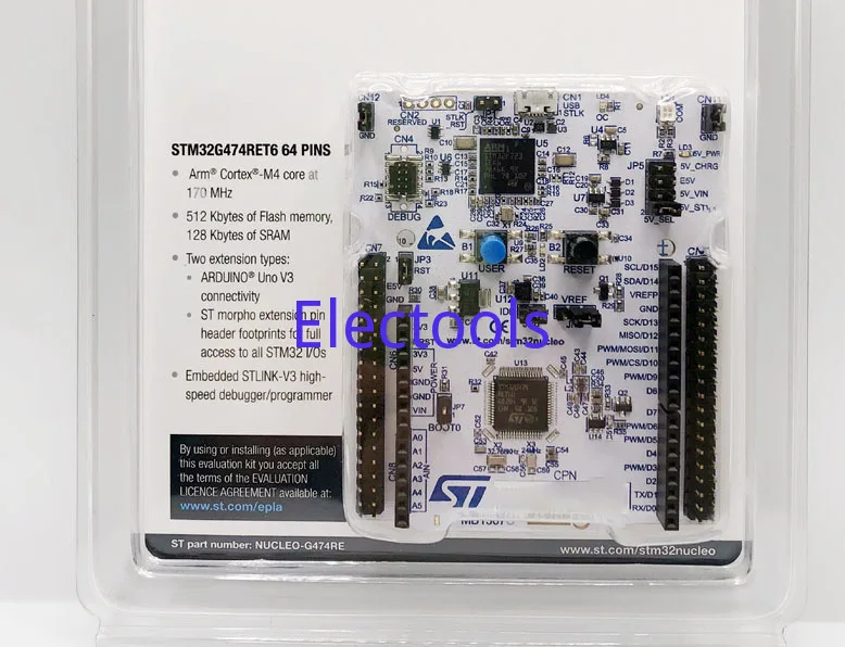 

1 Pcs X NUC/LEO-G474RE ARM Development Board with STM32G474RE MCU NUC/LEO G474RE