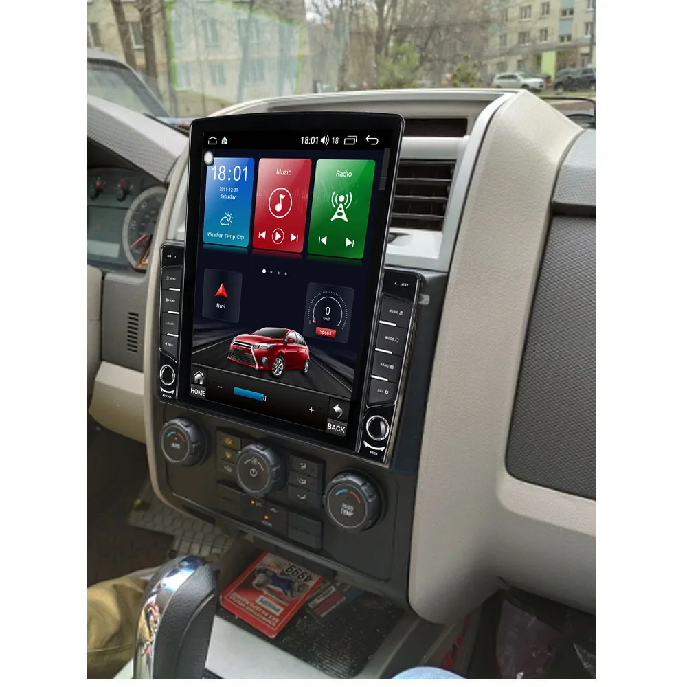 Audio Radio Car Multimedia IPS DSP Android 10 64GB Tesla Player For Ford Escape 2007-2012 GPS Navi Head Unit