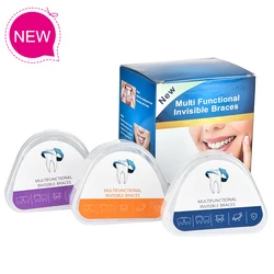 Bretelle ortodontiche bretelle dentali Smile Teeth Alignment Trainer Instanted Silicone denti fermo paradenti bretelle vassoio dei denti