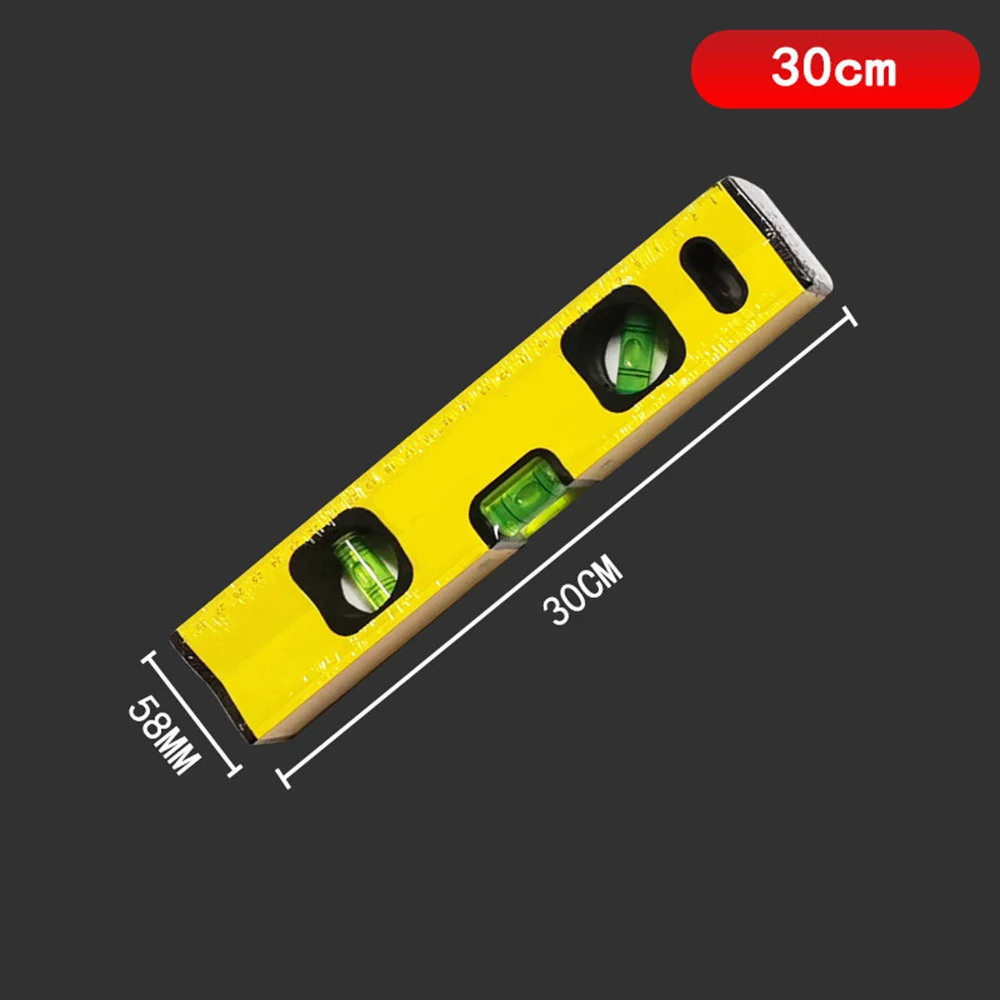 High Precision Spirit Level Magnetic Ruler Digital Scale Horizontal Length Measurement Capability Spirit Bubble Level Tool