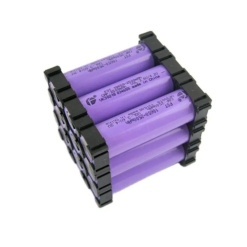 10/20PCS 2/3/4 18650 Battery Holder Radiating Shell Pack Plastic Heat Holder Bracket Battery Spot Welding Assembly DIY Assembly