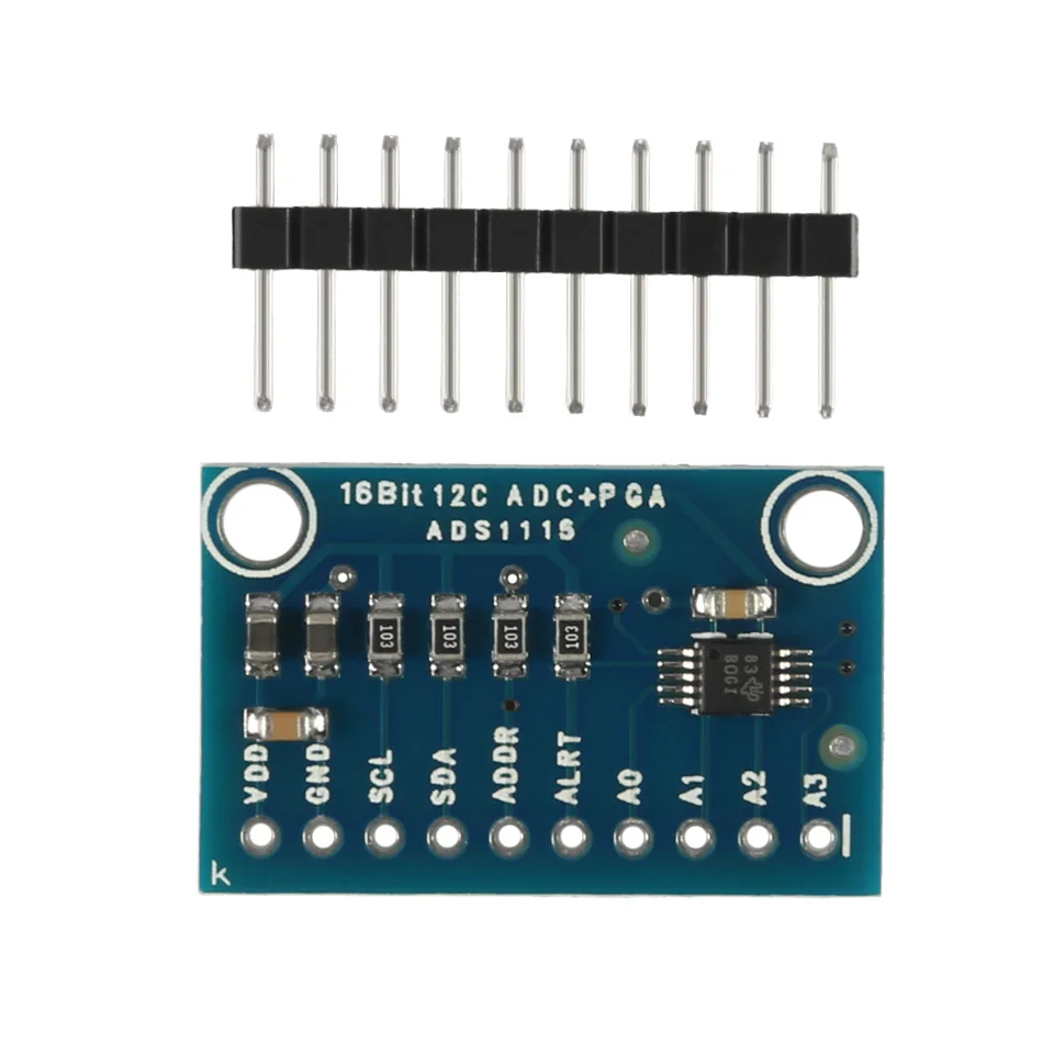 16 Bit I2C ADS1115 Module ADC 4 channel with Pro Gain Amplifier RPi