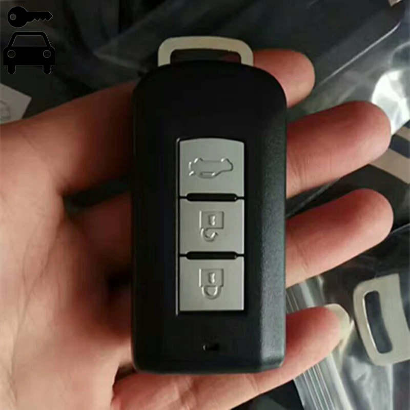 Kluczyk samochodowy z pilotem 433Mhz z chipem ID46 dla Mitsubishi Outlander ASX Lancer Pajero Shogun Montero xpander RVR Keyless inteligentny klucz