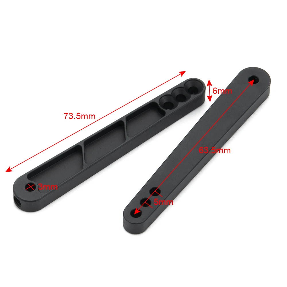 YEAHRUN 1Set Aluminum Alloy Anti-Tilt Rod Kit for Axial Wraith RR10 90048 90053 yeti 90025 90026 90050 1/10 RC Crawler Car Parts