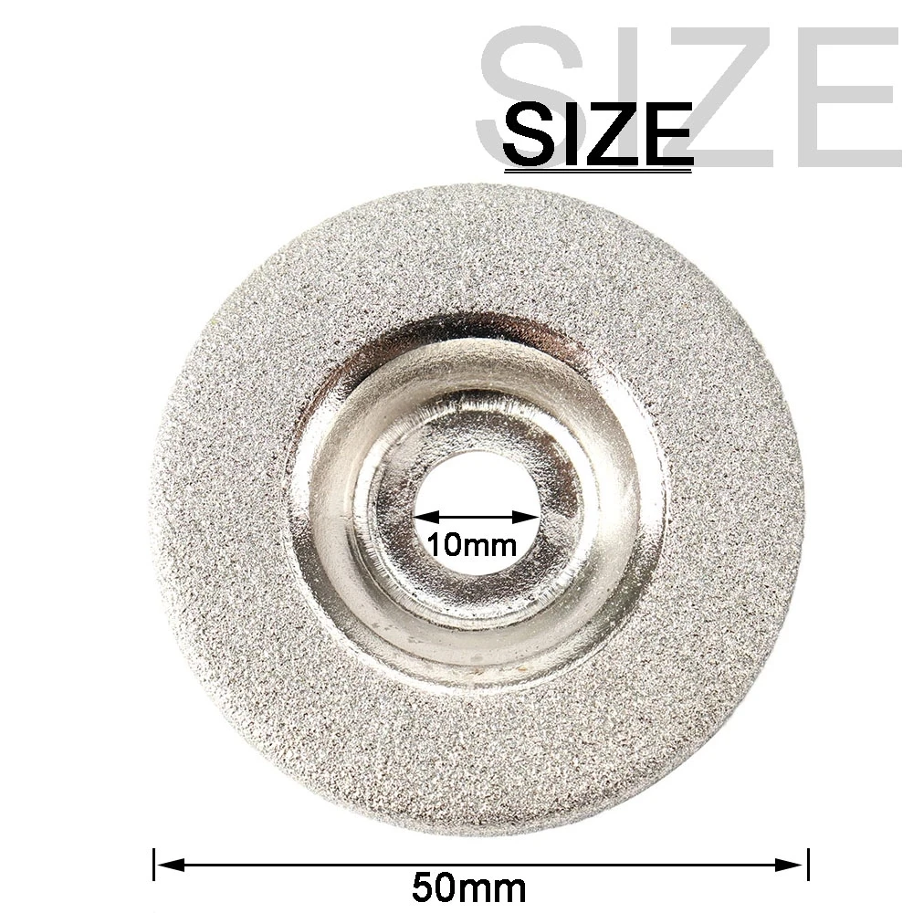 1Pc 50mm Diamond Grinding Wheel Circle Disc For Electric Multifunctional Sharpener Grinder Sharpening Accessories