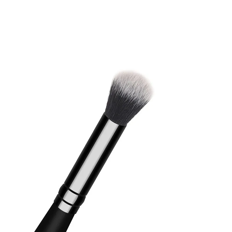 ZOREYA Brand High Quality Concealer Makeup Brushes Black Wooden Handle Soft Nylon Hair Cosmetic Eyeliner Tools for Face Makeup