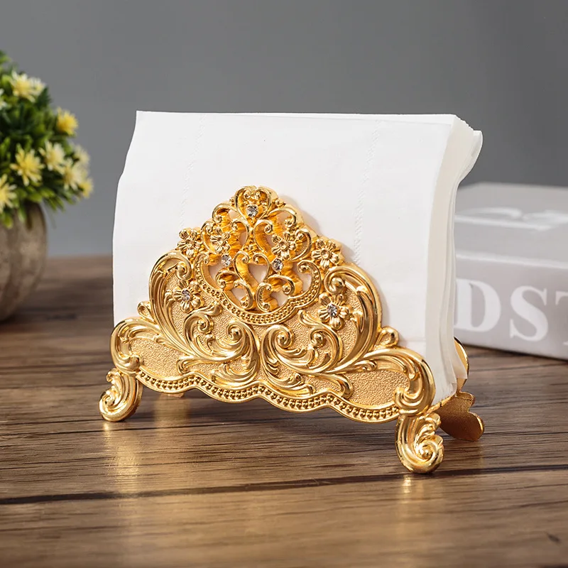 

Jeweled Paper Towel Rack Metal Paper Towel Holders Paper Towel Holder Stand Zinc Alloy Kitchen Towel Holder For Home Restaurant