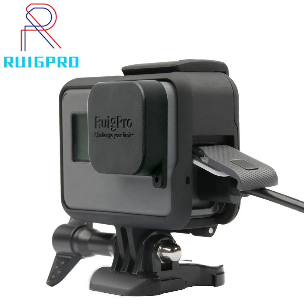 Dla GoPro akcesoria GoPro Hero 7 6 5 czarna rama ochronna obudowa kamery obudowa do GoPro Hero5 6 czarna kamera akcji