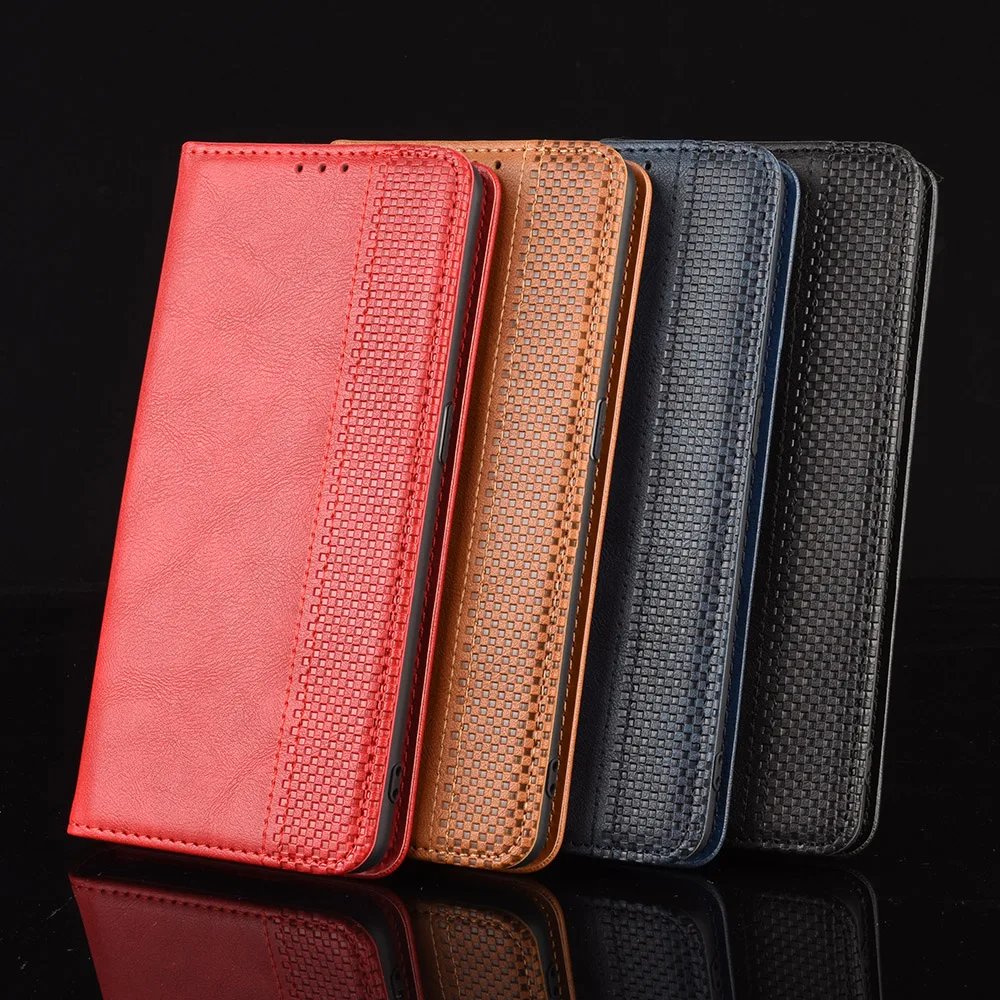 For Xiaomi Redmi 9 Case Flip Book Leather Cover for Xiaomi Redmi Note 9 9A 9C Wallet Phone Cases Retro Magnetic Flip Cover Funda