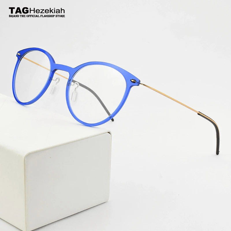 

2023 Round Brand optical glasses frame women myopia prescription computer eye glasses frames for men eyeglasses spectacle 6537