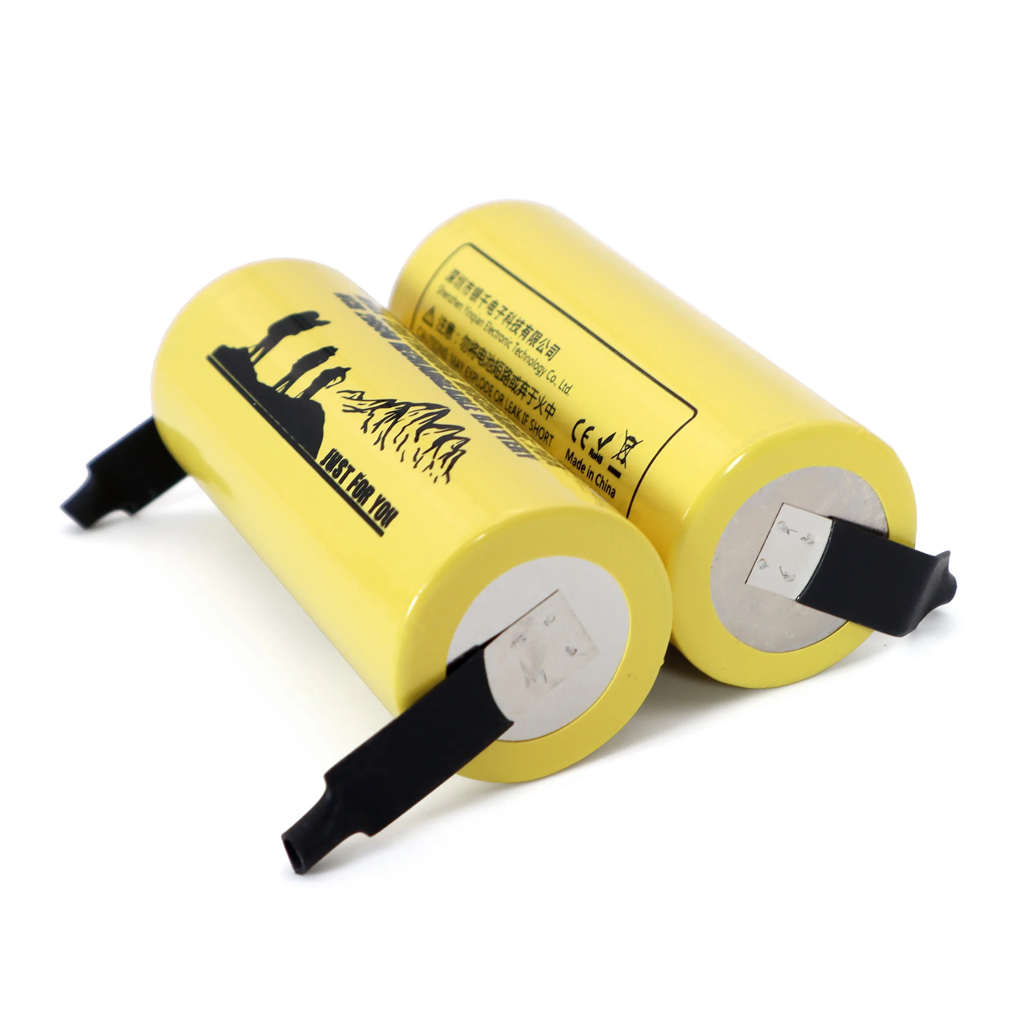 26650 5100mAh Li-ion 3.7v Bateria Recarregável 20A Descarga 3.6V baterias de Energia + Folhas de Níquel DIY Grande capacidade de energia de backup