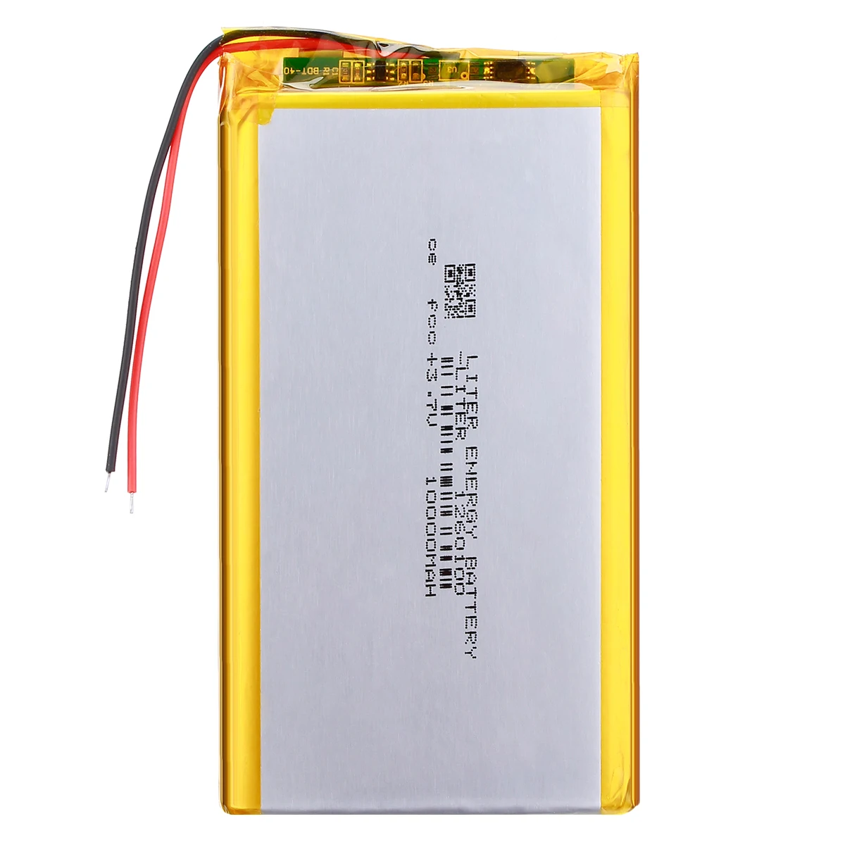 Good Qulity 3.7V,10000mAH 1260100 Polymer lithium ion / Li-ion battery for tablet pc BANK,GPS,mp3,mp4