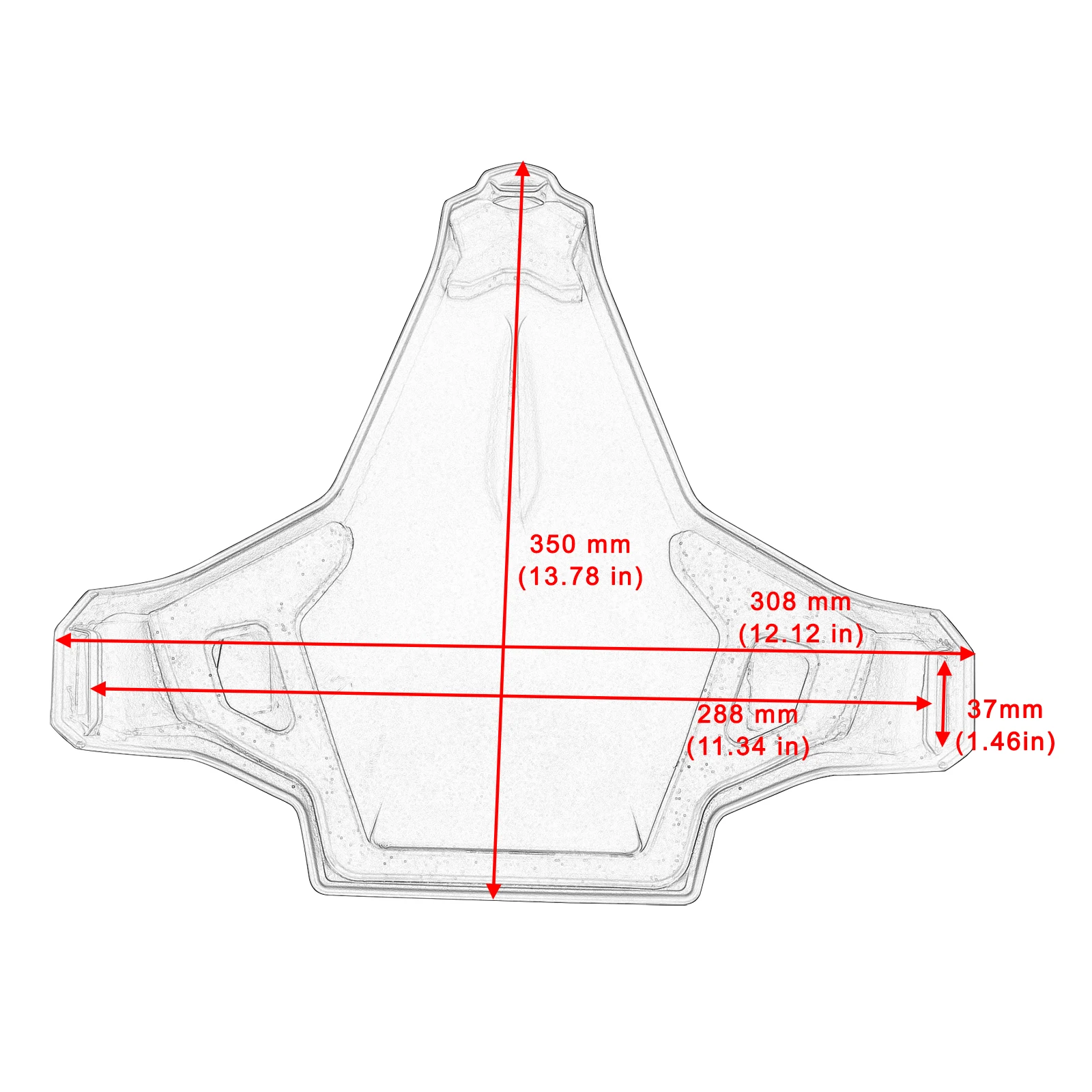 Couvercle de Capot de Siège Passager Arrière, Carénage en Plastique ABS pour Moto BMW, F900R, F900Poly, 2020, 2021, 2022, 2023, 2024, K83, 2018-2019