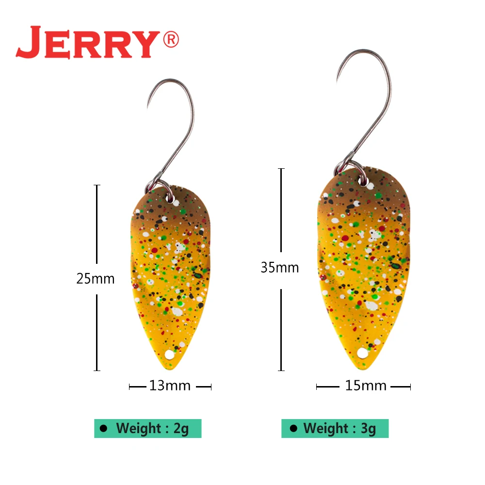Cuchara Spinner Jerry Cynosure Micro UV – Para Trucha - imagen 4