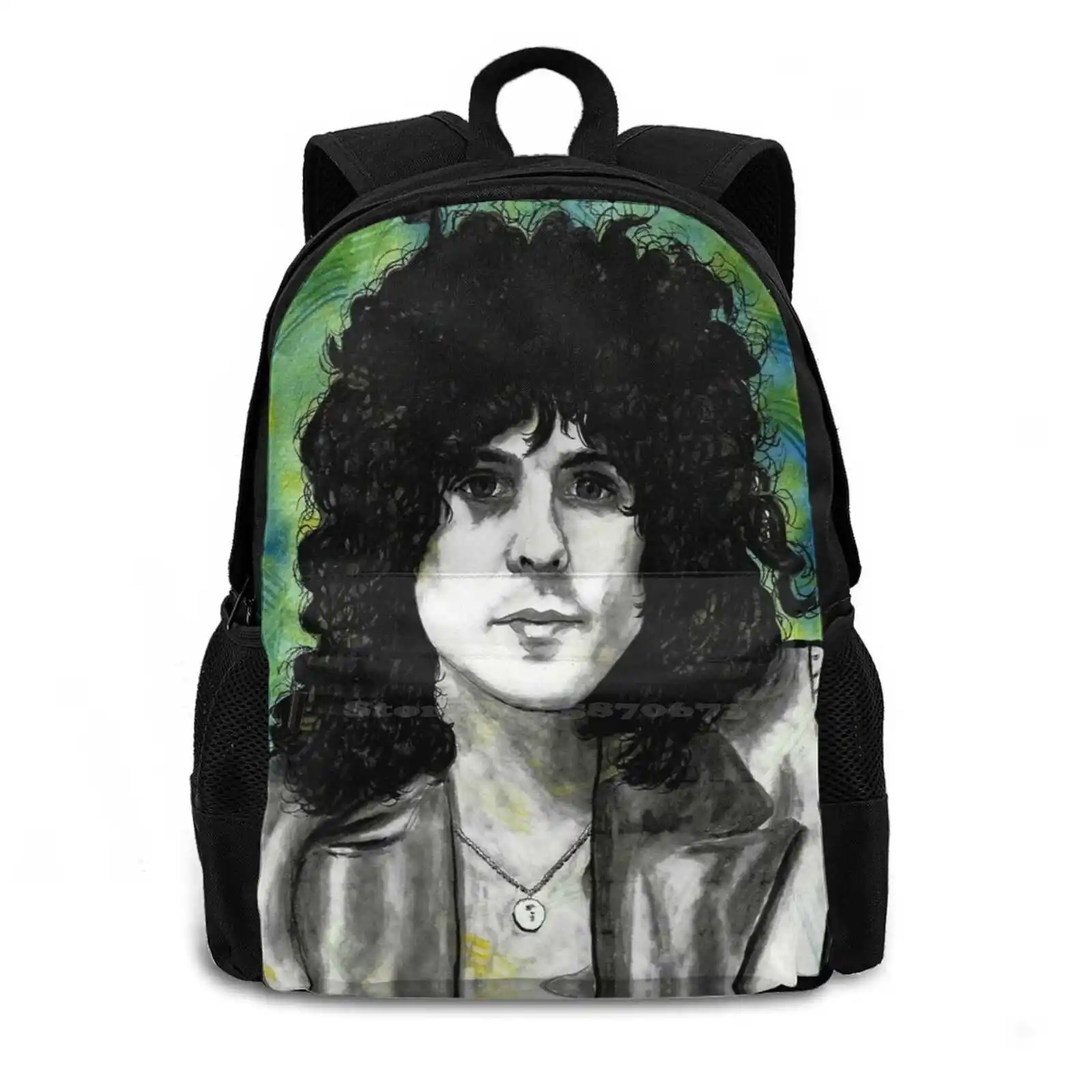 T Rex-Marc Bolan Hot Sale Schoolbag Backpack Fashion Bags T Rex Marc Bolan