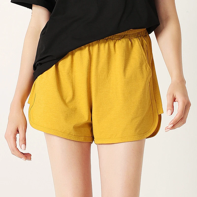 2021 New Top Quality Women's Quick Dry Shorts Hot Summer Casual Shorts Elastic Waist Short Fashion Woman Streetwear Short Pants