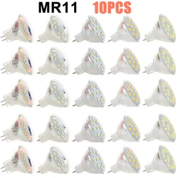 10 Teile/los MR11 GU 4,0 Led-strahler Leuchtmittel AC/DC 12V 24V 5733/2835 SMD 2W 3W 4W Warm/Kalt/Neutral Weiß Lampe Ersetzen Halogen Licht