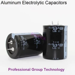 1pcs AT111 Good quality 400v470uf Radial DIP Aluminum Electrolytic Capacitors 400v 470uf Tolerance 20% size 30x45MM 20%