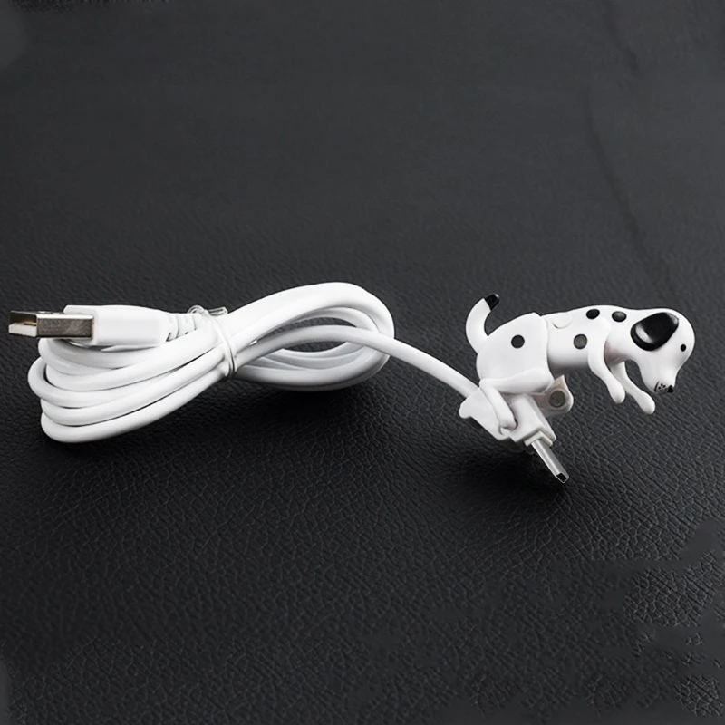 Universal USB to Type C Micro USB Data Cable Line Humping Spot Dog Charge Cable for Phone Tablet 120cm 1m