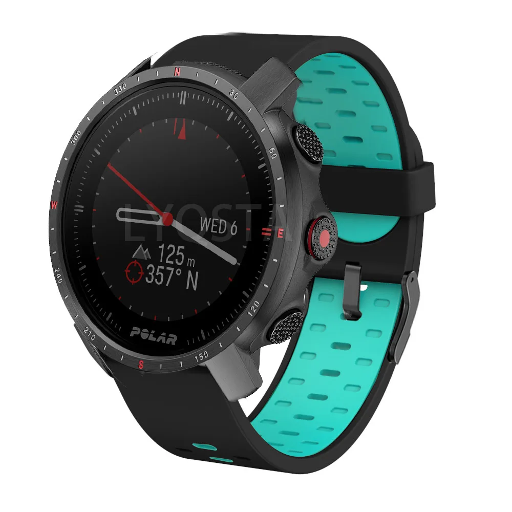22 مللي متر ساعة ذكية ل Polar Grit X/Pro سيليكون سوار للساعة ل Polar vanage M/vanage M2 معصمه ملحق سهلة التركيب