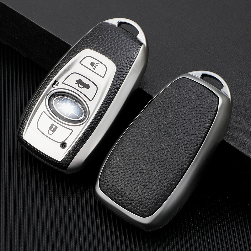 Car Key Case for Subaru XV BRZ Forester 2019 Legacy Outback Holder Protector Car Key Case Car Accessories