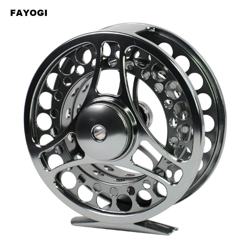 

Fly Fishing Reels 9/10 WT CNC-machined Aluminium Large Arbor Fly Reel Wheel For Trout Fishing Accessories