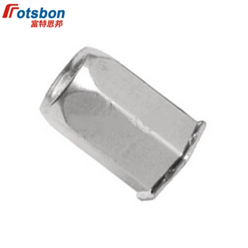 M3/M4/M5/M6/M8/M10/M12 Countersunk Hex Rivet Nuts Insert Noix Hexagon Inserti Rivnut Insertos Threaded Ecrou Tuerca Carbon Steel