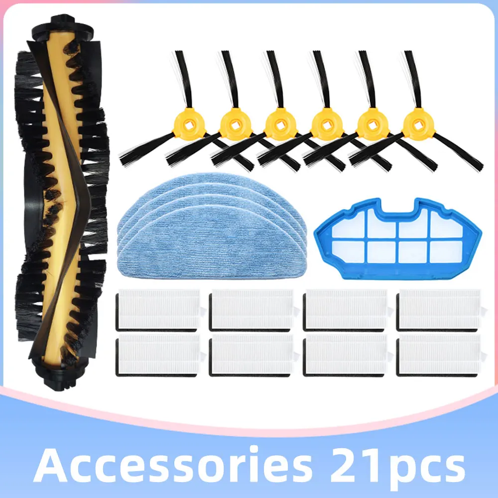 メインサイドブラシフィルター,mop ragスペアパーツ,ecovacs debot n79 n79s n79c dn622 yedik600 k601g k700と互換性があります