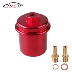 RASTP-Car High Flow Washable Fuel Filter for Honda Acura Civic Color Black Blue Red Purple Gold Silver RS-OFI013