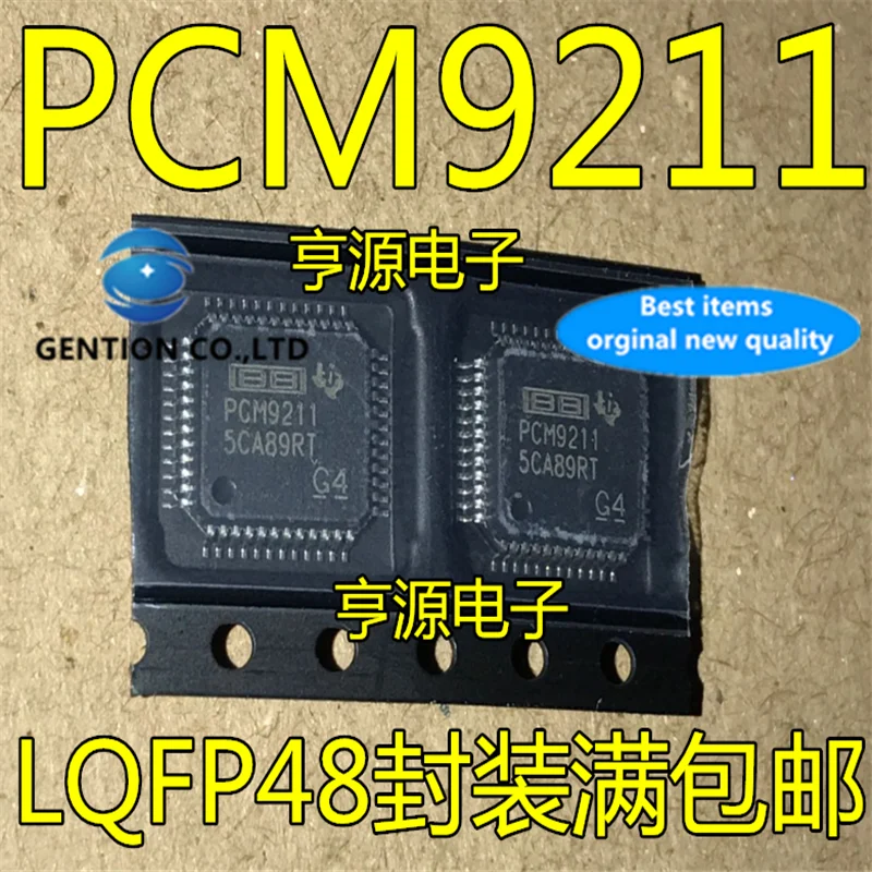 5Pcs PCM9211PTR PCM9211 LQFP-48   in stock  100% new and original