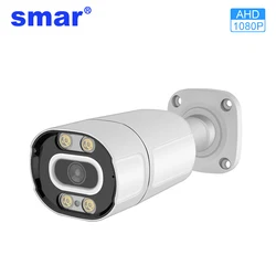 Smar-Caméra de sécurité étanche AHD, extérieur, rue, IP66, jour et nuit, CCTV, 4 pièces, 1080P