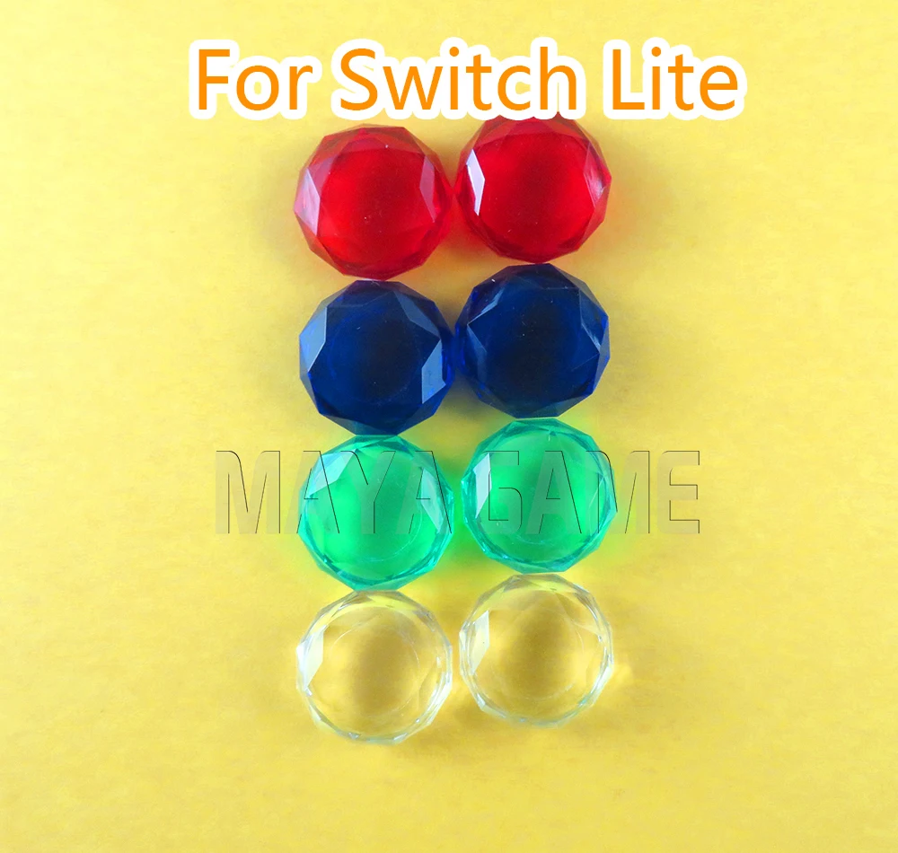 Funda protectora de cristal transparente para Nintendo Switch Lite, cubierta Utral para Nintendo Switch, Joy-con, NS Controller, 2 uds.