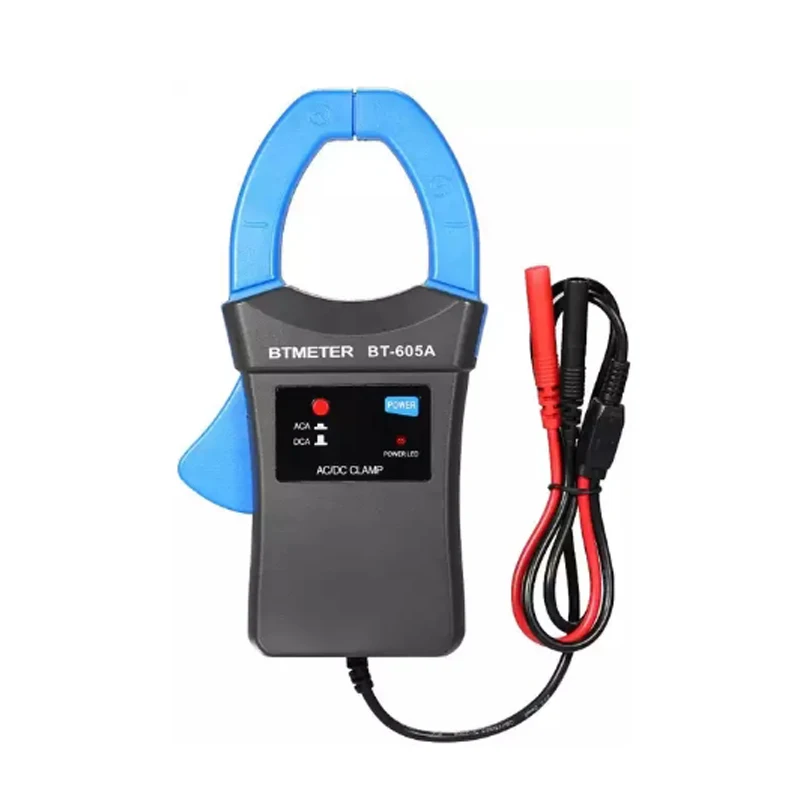 BTMETER Clamp Meter BT-605A AC/DC 600A Clamp-on Current Probe Amp Adapter Perfect for Work with Digital Multimeters