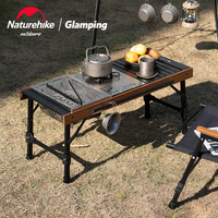Naturehike Outdoor Folding Combination Table Detachable Camping Table Portable Barbecue Aluminum Alloy Table