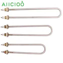 220V Heating Element Electric Tubular Heater Immersion Element U Type Water Pipe 1KW1.5KW//2KW/3KW/4KW