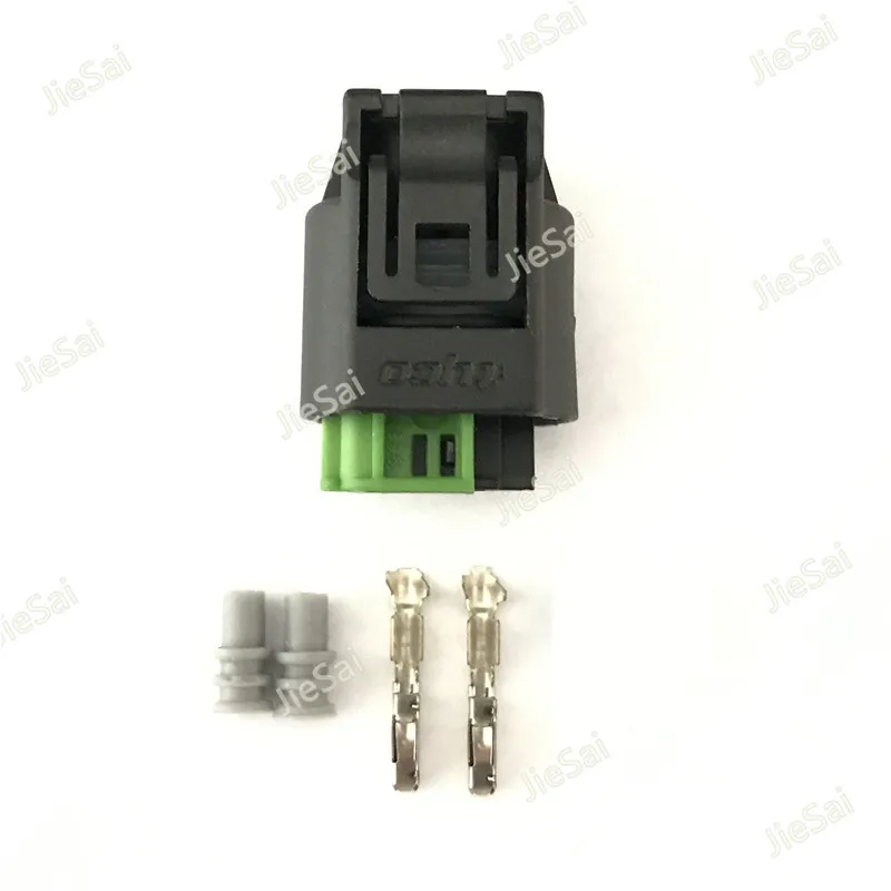 2 Pin 968405-1 1-967644-1 Female Tyco Fuel Injector Auto Plug Sensor Connector For BWM Porsche Benz