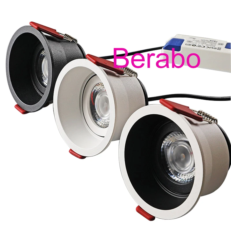 Dimmbare AC110V220V230V 5W7W15W20W COB Downlight LED Deckeneinbauleuchte Spotlicht für Heimbeleuchtung Innenbeleuchtung – Detail 14