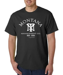 Montana Management Co. T-Shirt - SCARFACE - The World Is Yours Tony Gangster Mob Mens T Shirts Short Sleeve Trend Clothing