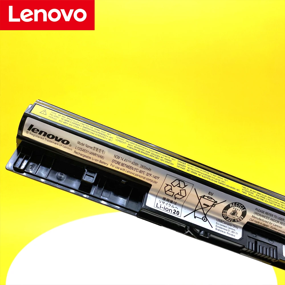 Nowy oryginalny L12M4E01 L12S4A02 bateria do laptopa Lenovo Z50-70 Z50 G505S G400S Z40 Z50 G40-45 G50-30 G50-70 G50-75 G50-80