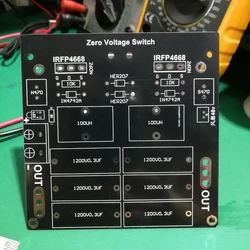 Induction Heating Kit ZVS Tapless Jacobs High Pressure Coil Tesla Drive 2 Tube New Product PCB