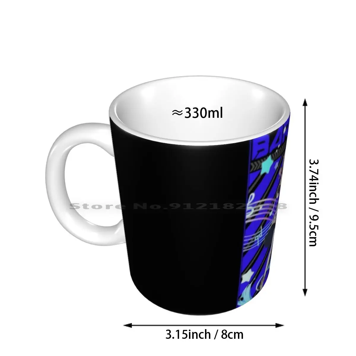 Genshin Impact Barbara Wish Ceramic Mugs Coffee Cups Milk Tea Mug Genshin Impact Genshin Impact Zhong Barbara Zhongli Tao Hu