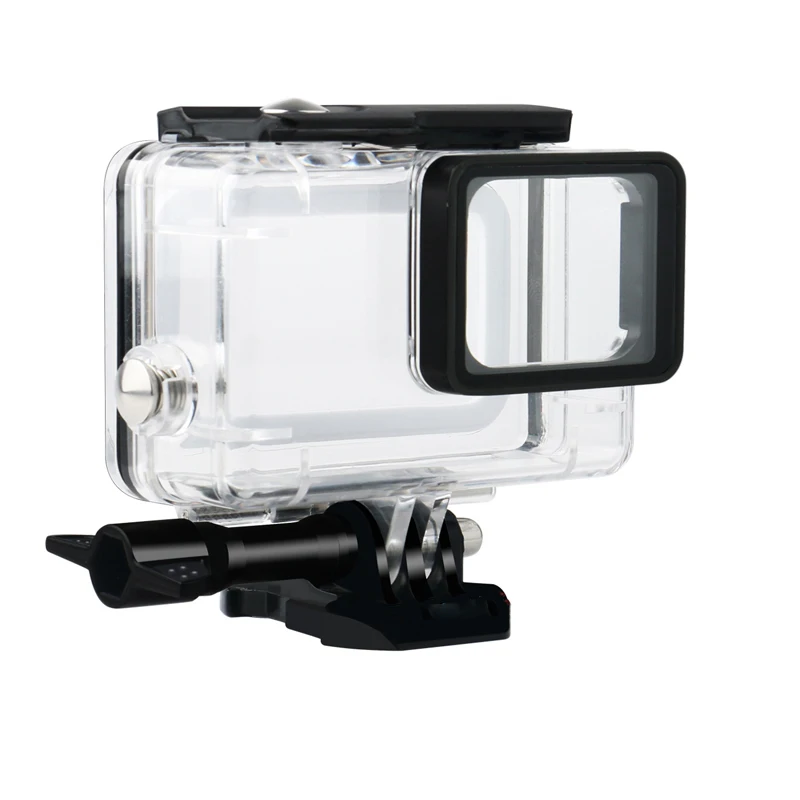 مقاوم للماء 45 متر تحت الماء الغوص واقية قذيفة الطفو Selfie عصا كومبو ل Gopro بطل 5 6 7 الأسود كاميرا الملحقات